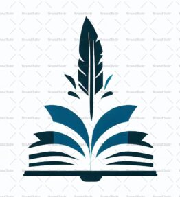 Offenes Buch und Feder